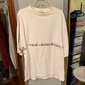 White Surfboard Graphic T-Shirt